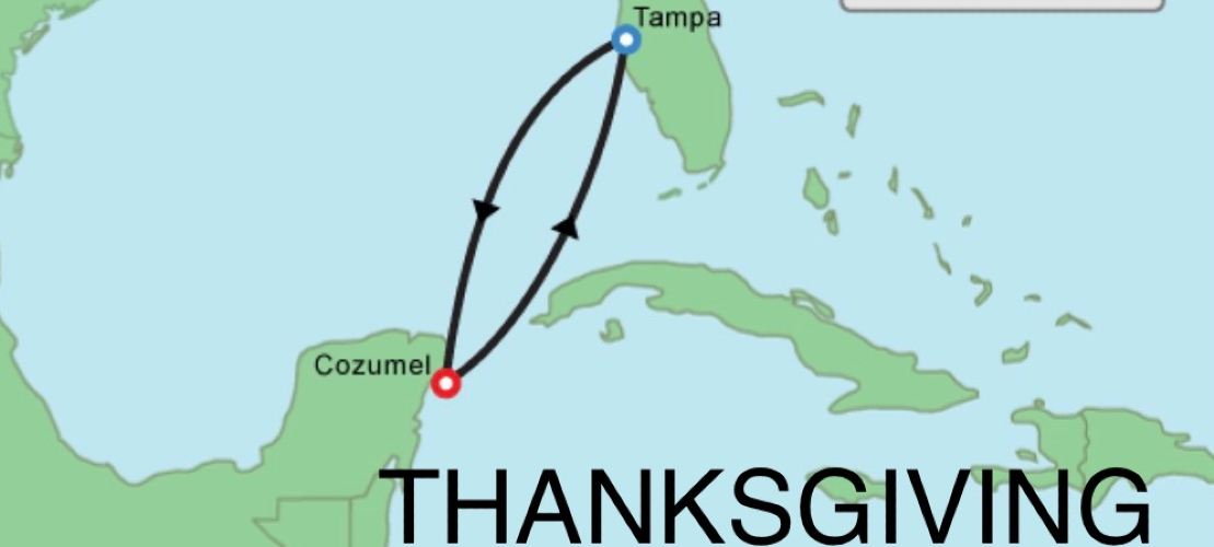 I currently have Oceanview & Interior cabins available for a group Thanksgiving 2025 cruise out of Tampa on Royal Caribbean!